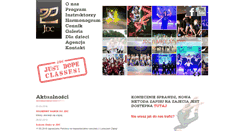 Desktop Screenshot of jdcdance.pl